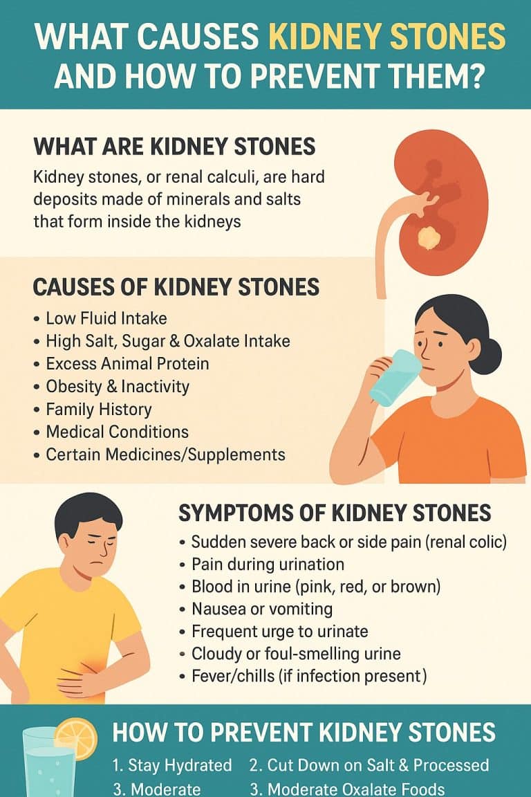 Beat Kidney Stones Before They Start: Causes & Prevention Guide