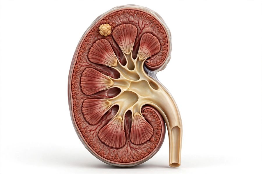 Kidney having early stage Kidney Cancer